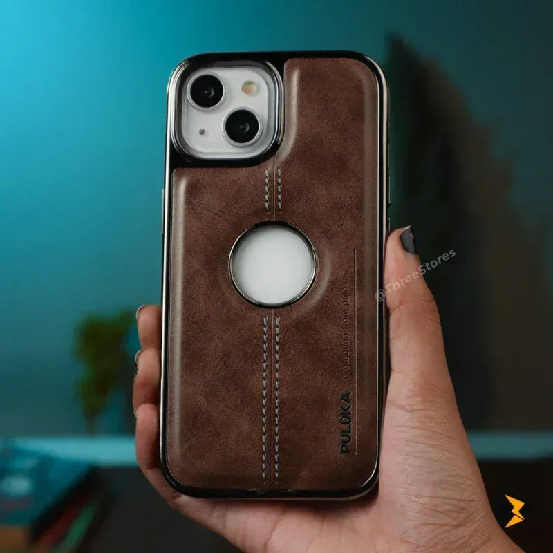 Puloka Superb Leather Case iPhone 13/14/15 - Three