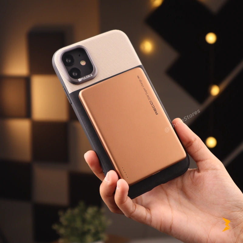 Puloka Vintage Leather Magsafe Case iPhone 12