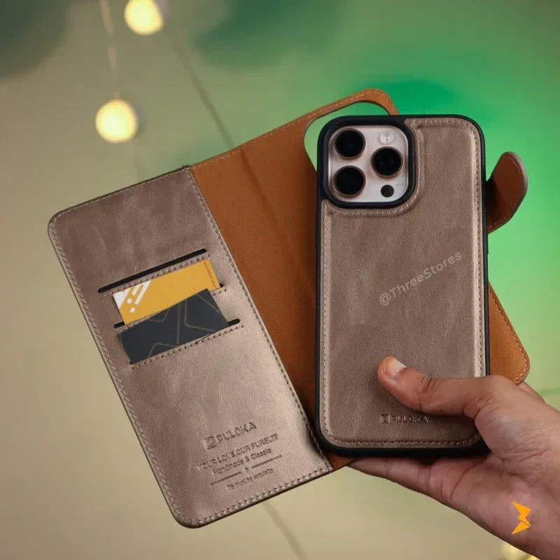 Puloka Wallet Case iPhone 16 Pro Max - Three