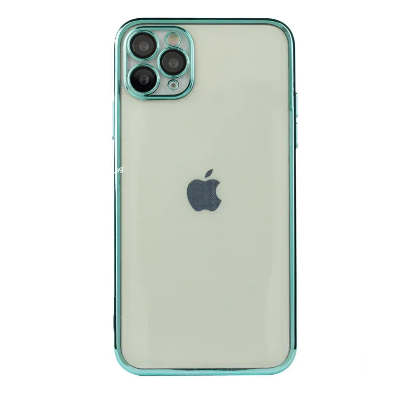 QY Glossy Transparent Camera Protective Case iPhone 11 Pro Max - Three