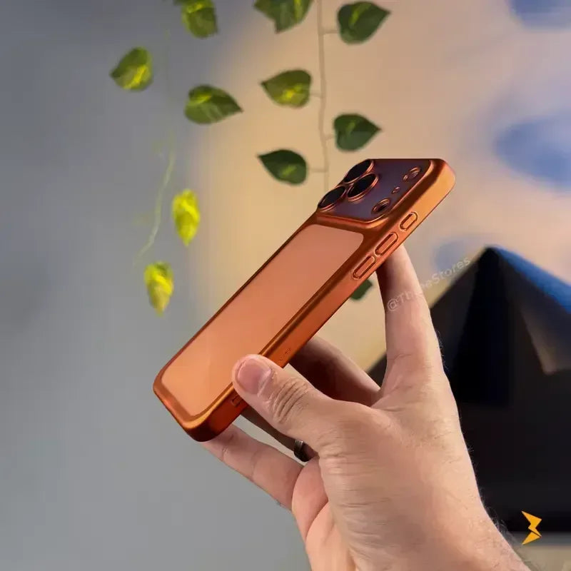 QY Glossy Transparent Camera Protective Case iPhone 17 Pro - Three