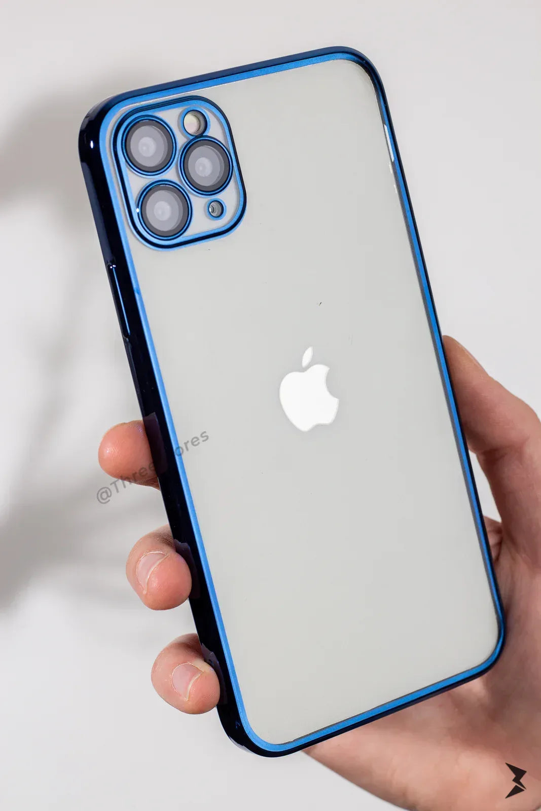 QY Glossy Transparent Camera Protective Case iPhone 11 Pro Max - Three