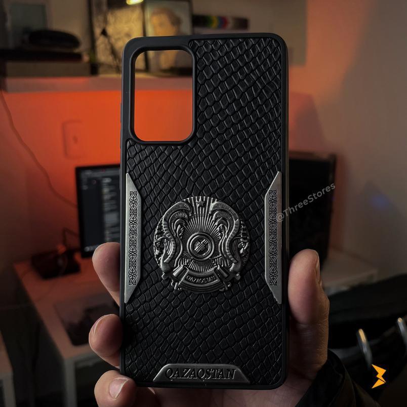 Qazaqstan Leather Case Samsung A55 - Three