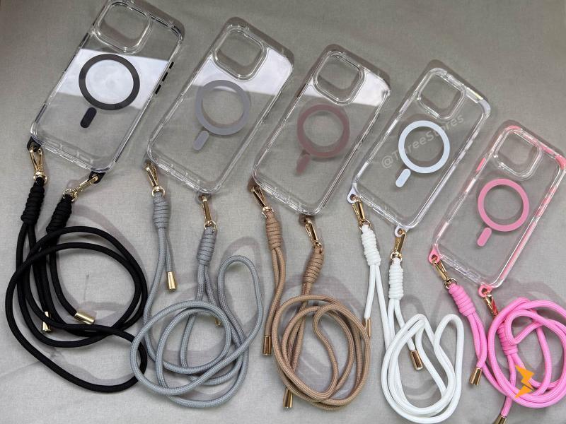 Quartz Clear Magsafe Case iPhone 16 Pro Max - Three