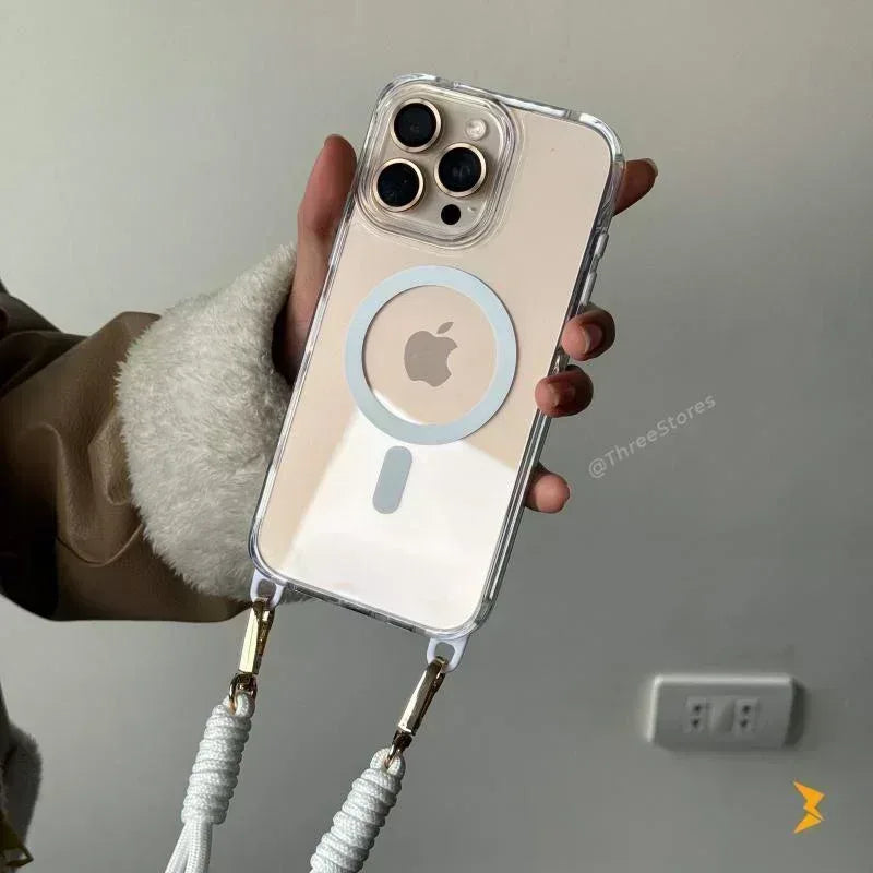 Quartz Clear Magsafe Case iPhone 16 Pro Max - Three