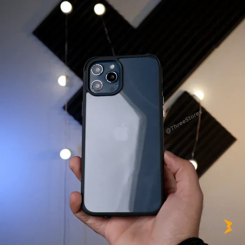 Qy TPU Transperant Case iPhone 12 Pro Max - Three