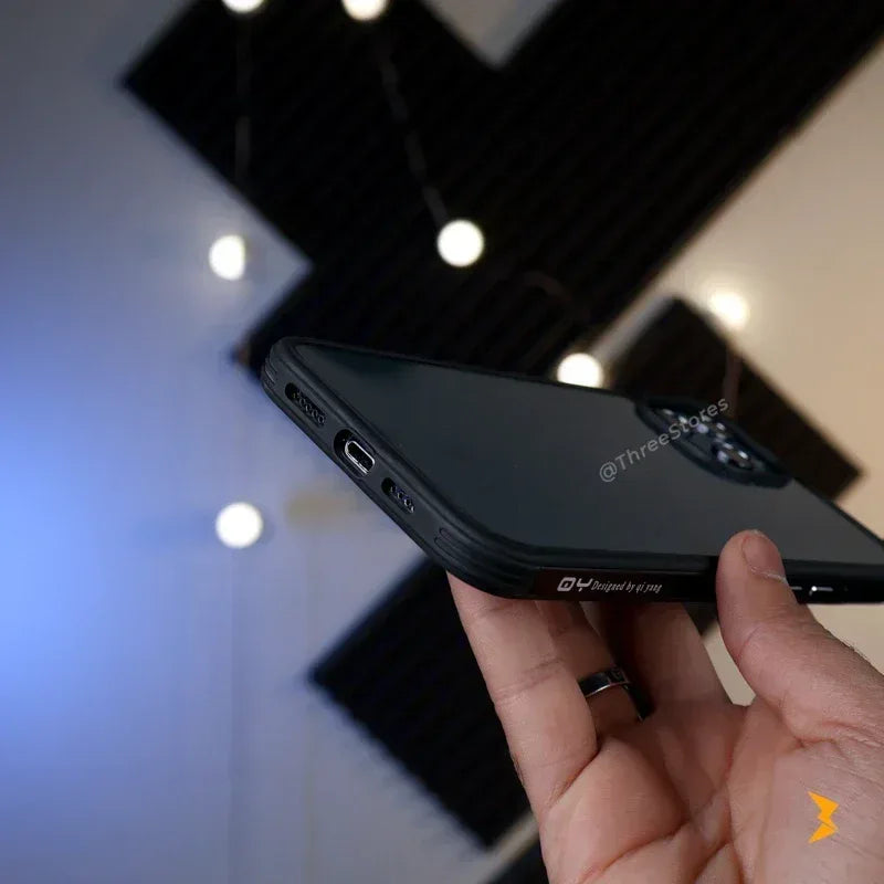 Qy TPU Transperant Case iPhone 12 Pro Max - Three