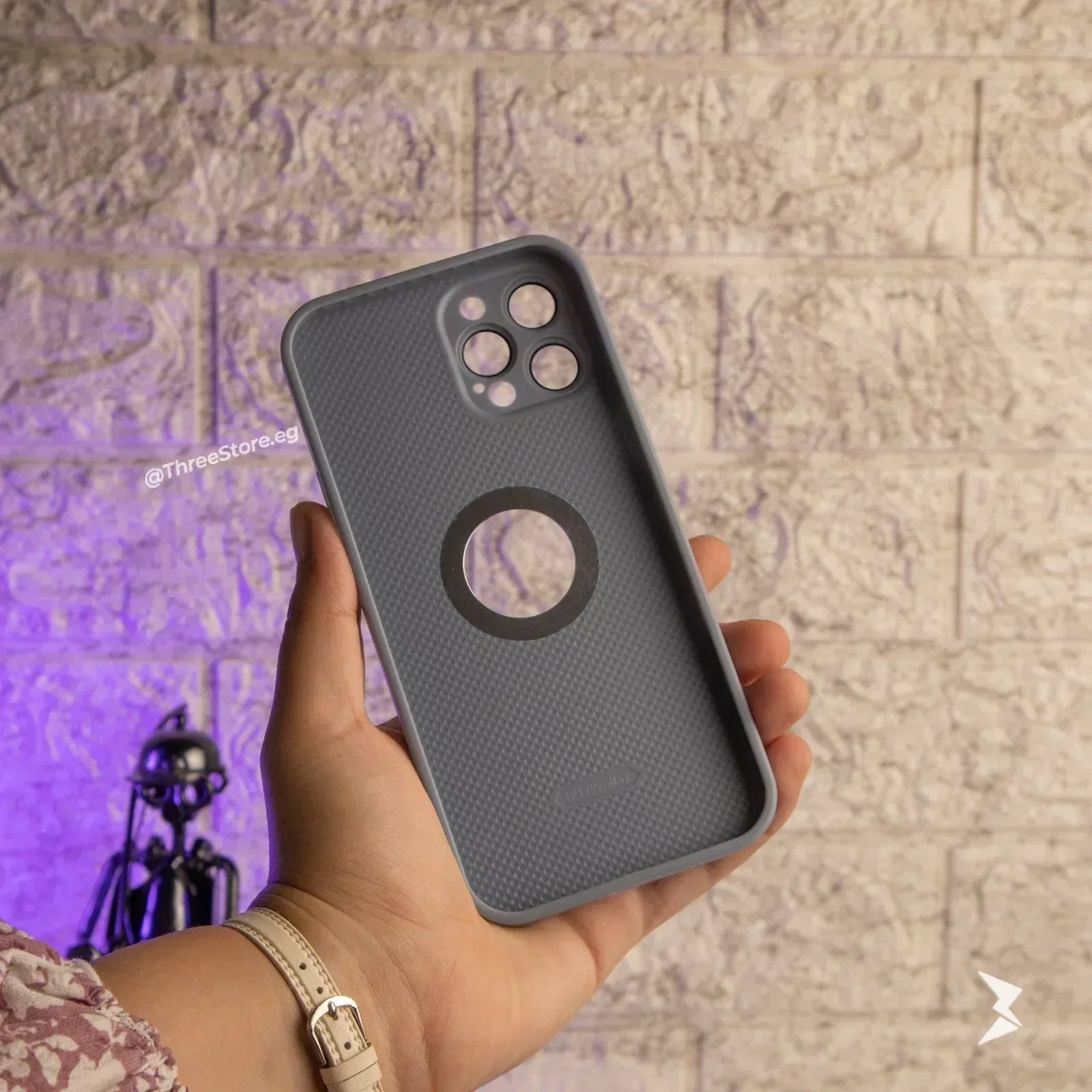 Radium Metal Glass Case iPhone 13 Pro Max - Three