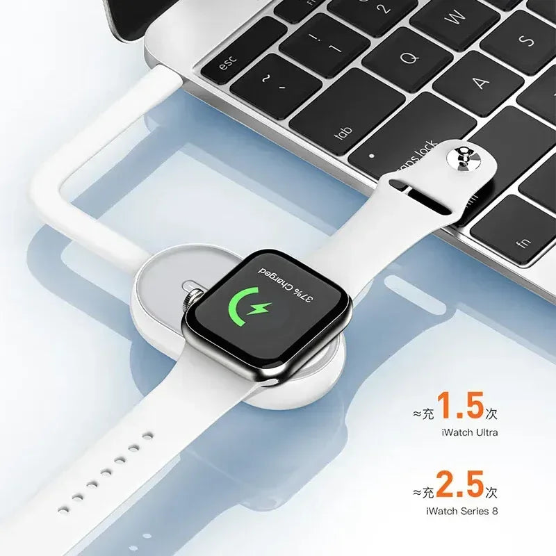 Recci 2-in-1 Wireless Charger For Apple Watch RCW-29 - Three