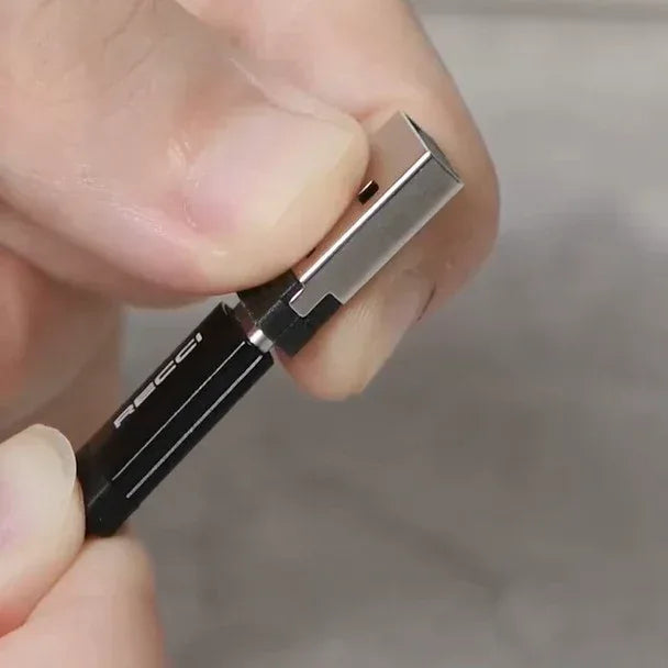 RECCI 5-in-1 Retractable Cable Charging Kit RS36T - Three