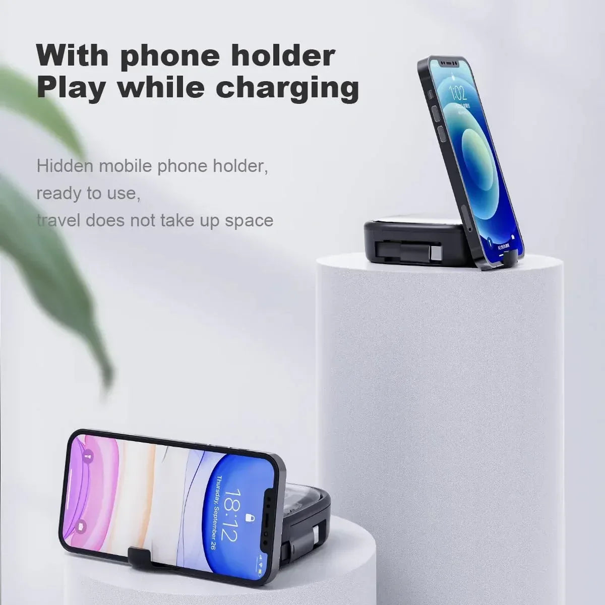 RECCI 5-in-1 Retractable Cable Charging Kit RS36T - Three