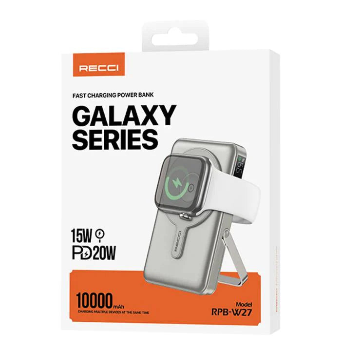 RECCI RPB-W27 Galaxy Series 3-in-1 10000mAh