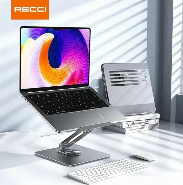 Recci Multi-Angle Laptop Stand 360 Rotation RHO-M17 - Three