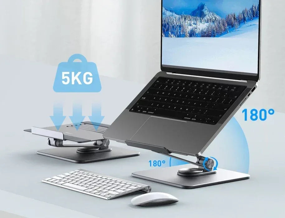 Recci Multi-Angle Laptop Stand 360 Rotation RHO-M17 - Three