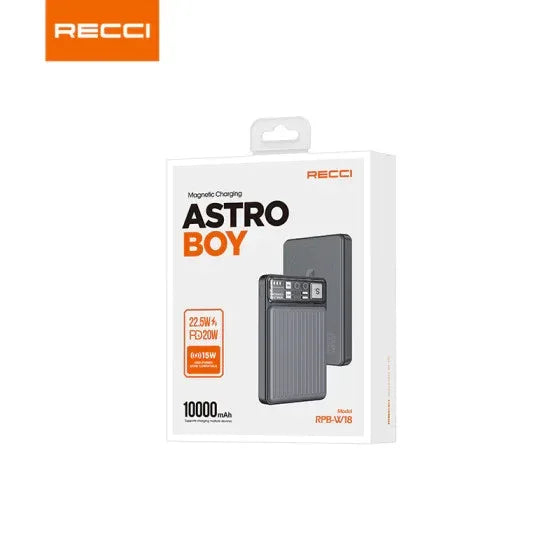 Recci ASTRO BOY 10000mAh Magnetic Power Bank RPB-W18 - Three