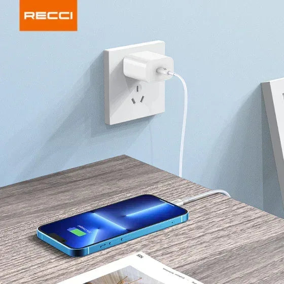 Recci Lightning to USB Data Cable RS06L - Three