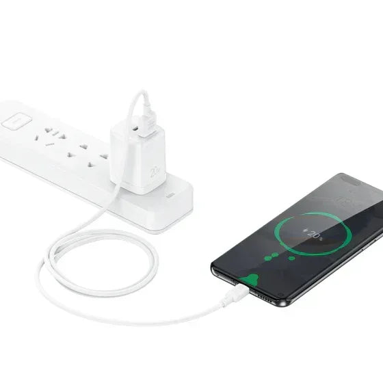 Recci Usb to Lightning 2.4A Fast Charging Cable RS10L - Three