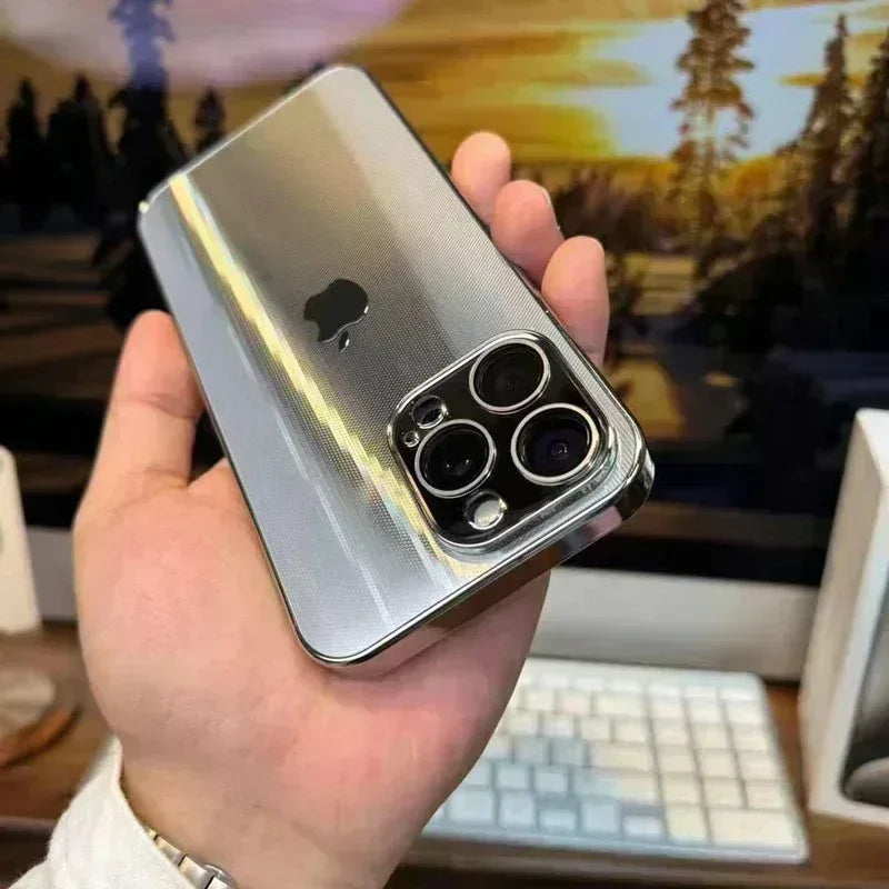 Radiant Carbon Case iPhone 15 Pro Max - Three