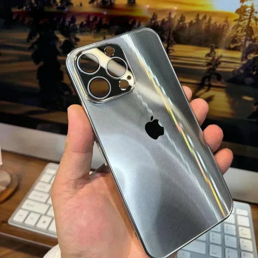 Radiant Carbon Case iPhone 15 Pro Max - Three