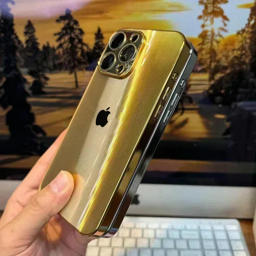 Radiant Carbon Case iPhone 15 Pro Max - Three