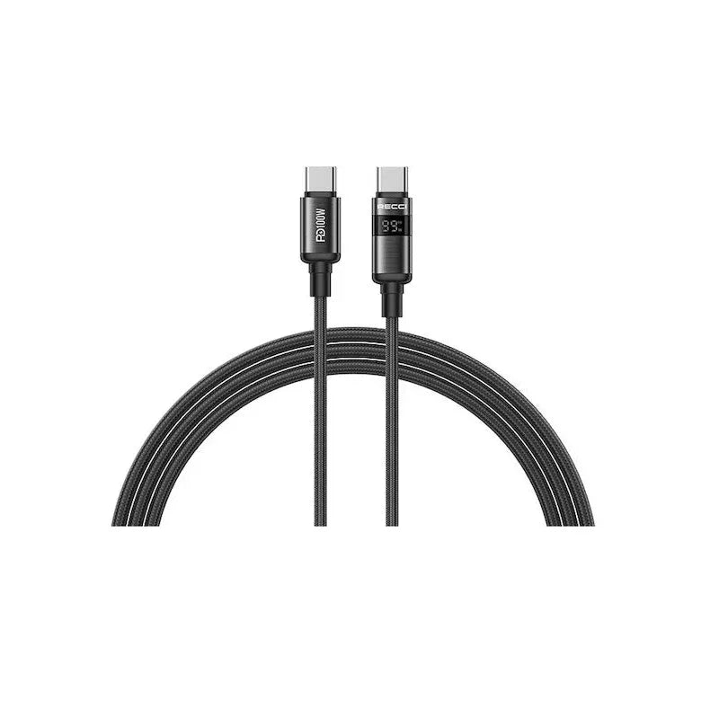 Recci 150CM Type-C Data Cable PD 100W RS32CC - Three