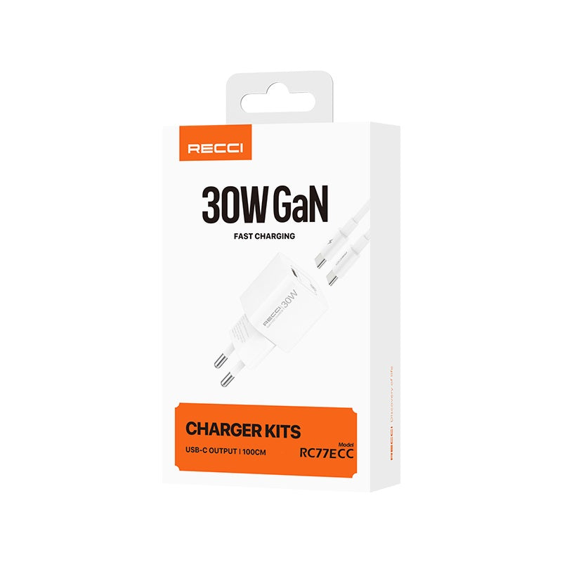 Recci 30W GaN Charger Kits RC77ECC