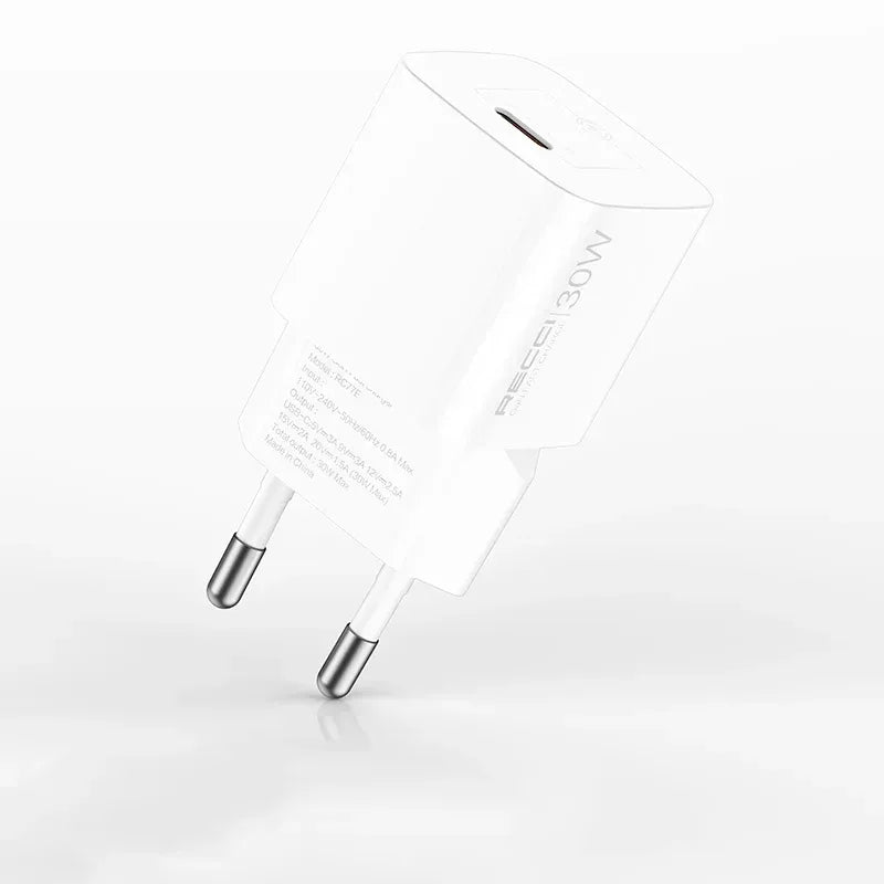 Recci 30W GaN Wall Charger Kits RC77ECC - Three