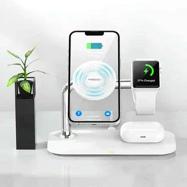 Recci 3 In 1Magnetic Wireless Charger RCW-20 - Three