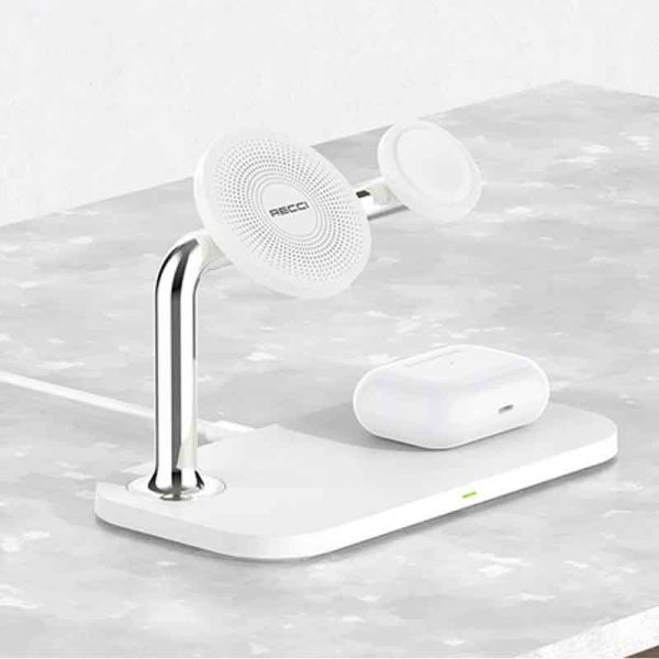 Recci 3 In 1Magnetic Wireless Charger RCW-20