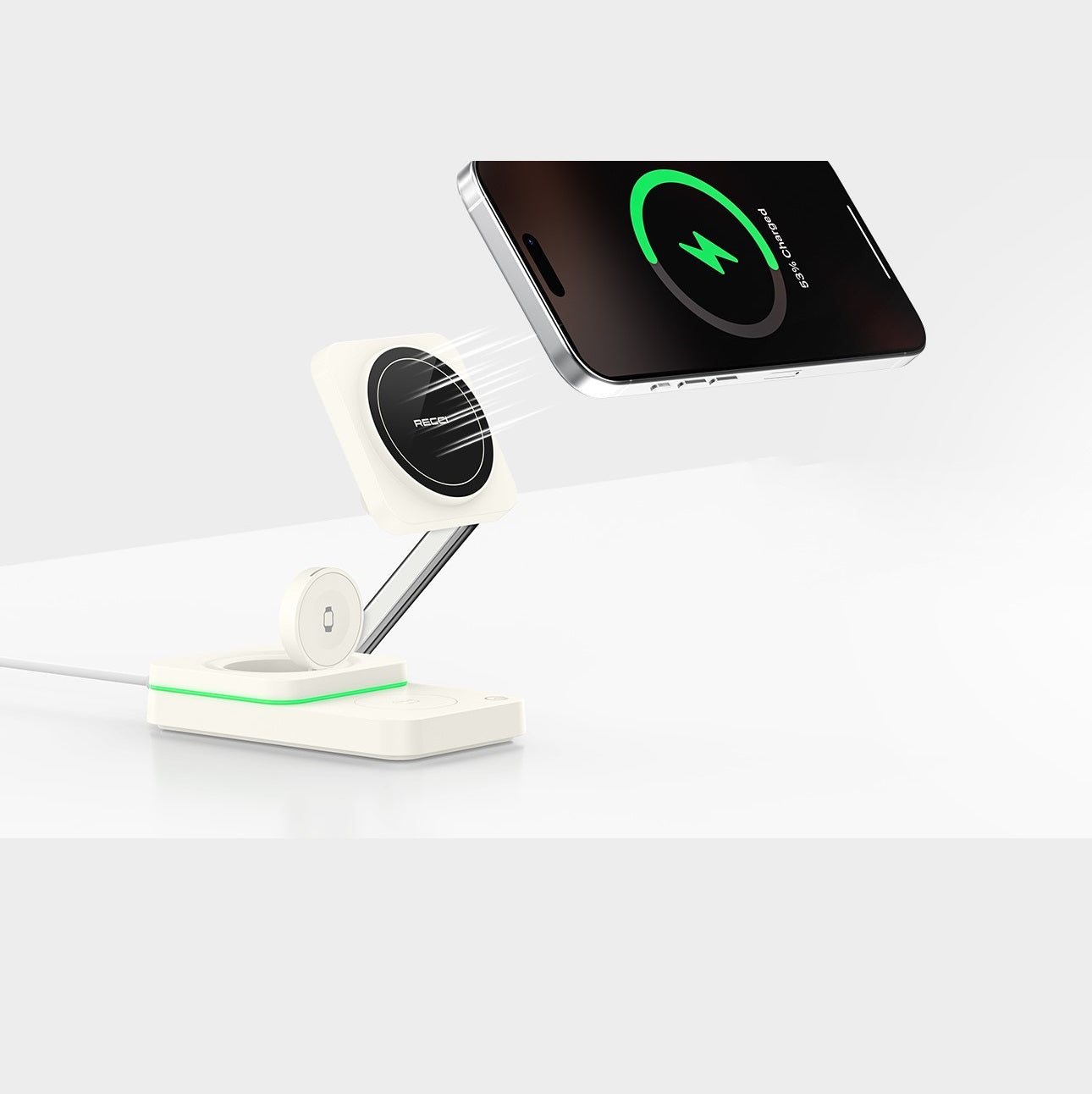 Recci 3 in 1 Magnetic Wireless Charger RCW-48