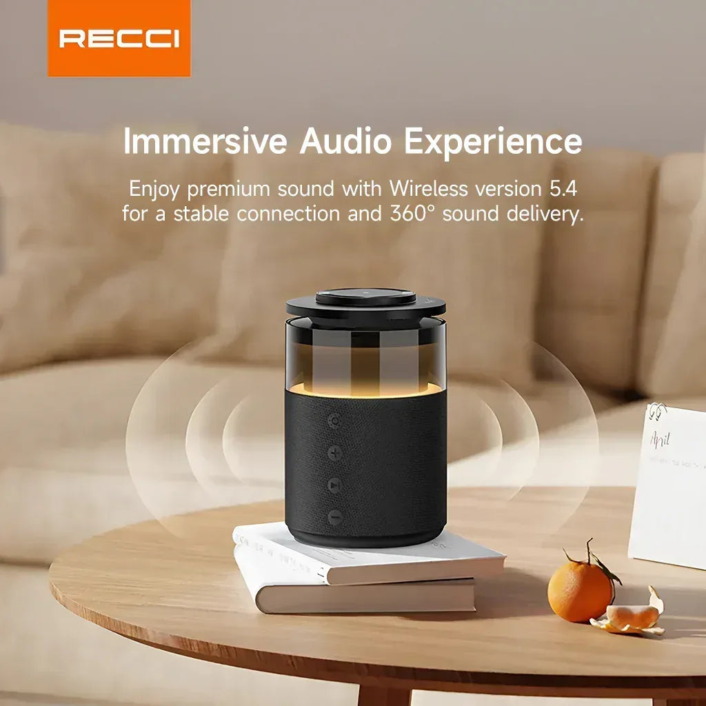 Recci 5 in 1 Charging Wireless Speaker RCW-51 - Three
