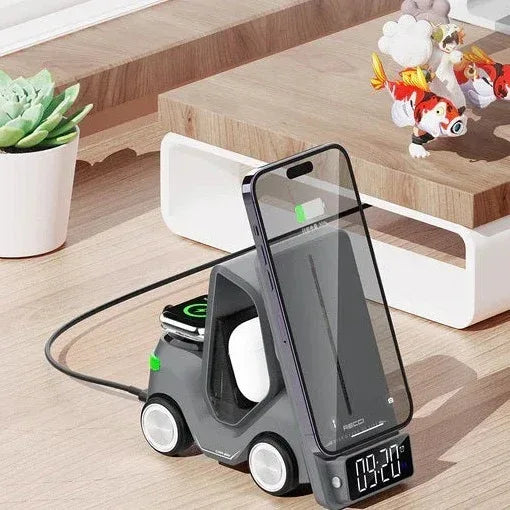 Recci 5 in 1 Cruiser Wireless Charger RCW-37 - Three