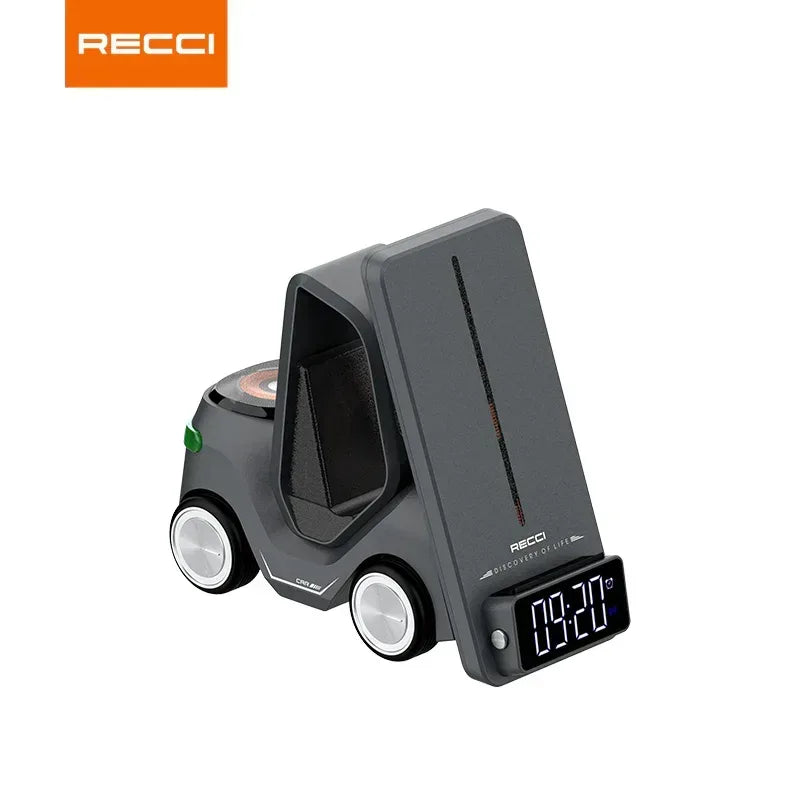 Recci 5 in 1 Cruiser Wireless Charger RCW-37 - Three