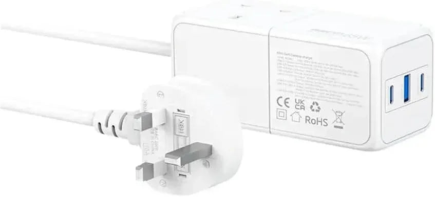 Recci 65W Gan Smart desktop Charger RC48U - Three