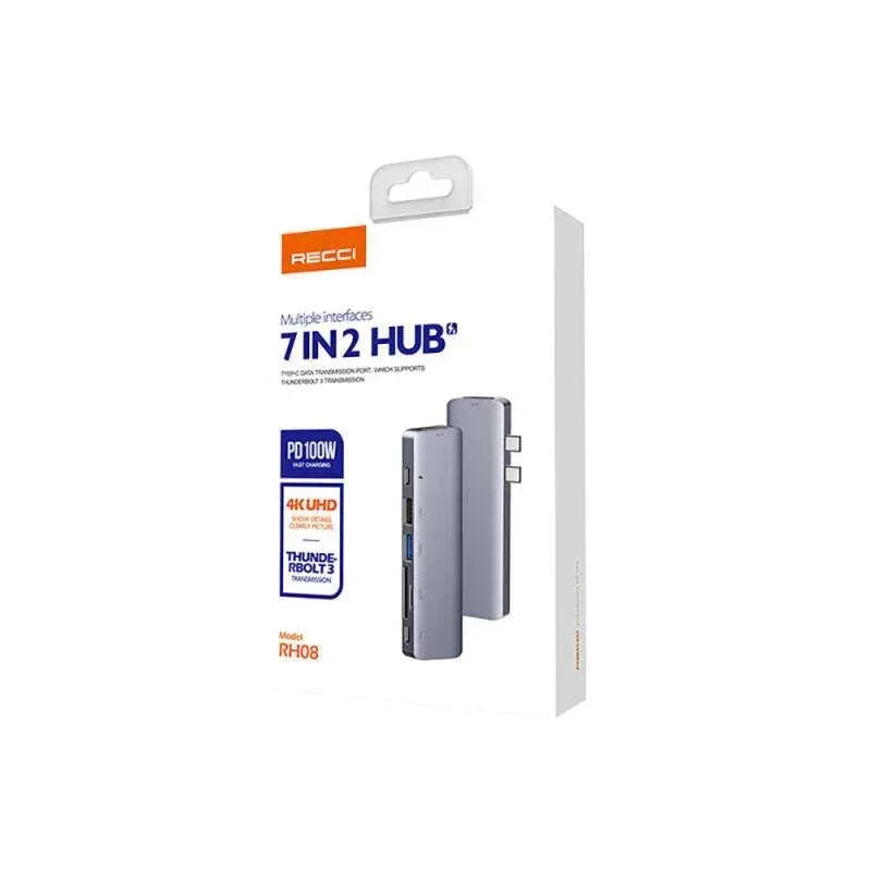 Recci 7 in 1 Hub RH08 - Three