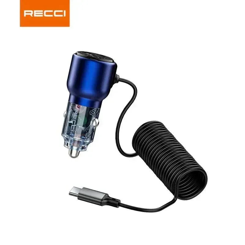 Recci Car Charger Journey PD 65W + 45W RCC-N22 - Three