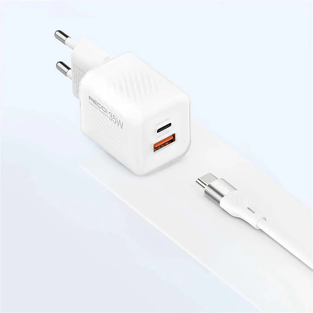 Recci Charger Kits PD20w Fast Charging Rck-03UCL