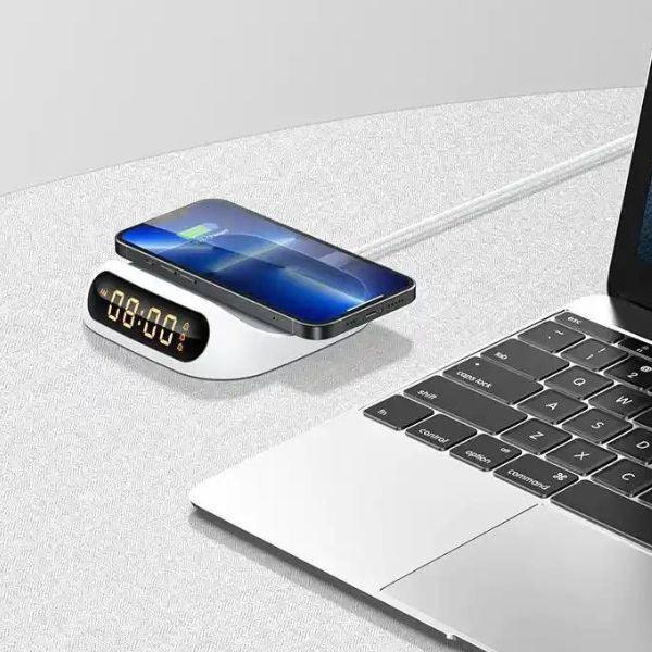 Recci Clock Wireless Charging RCW-22 - Three