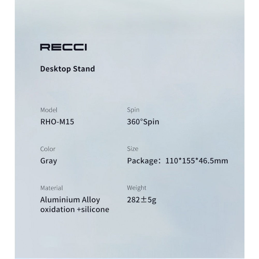 Recci Desktop Stand RHO-M15