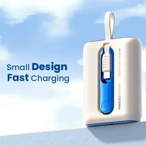 Recci Dual Cable Power Bank Delicacy Series 9000mAH RPB-P12C - Three