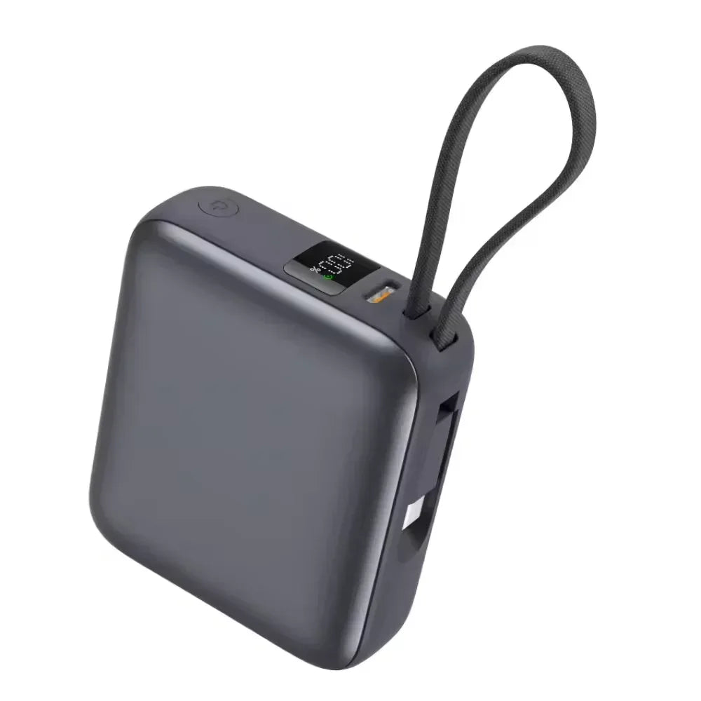 Recci Energy Block Power Bank 20000 mAh 22.5W With USB-C & Lightning Cable RPB-P63 - Three