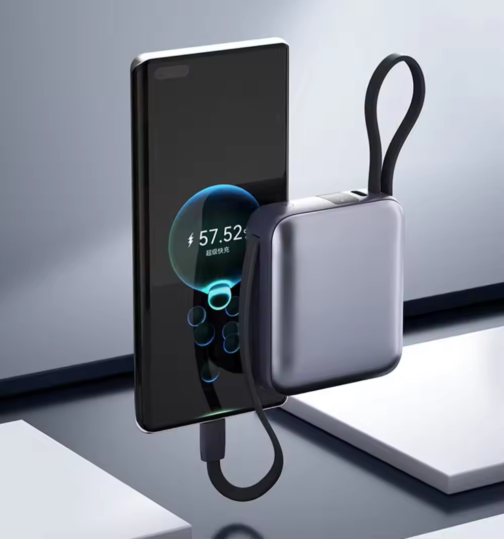 Recci Energy Block Power Bank 20000 mAh 22.5W With USB-C & Lightning Cable RPB-P63
