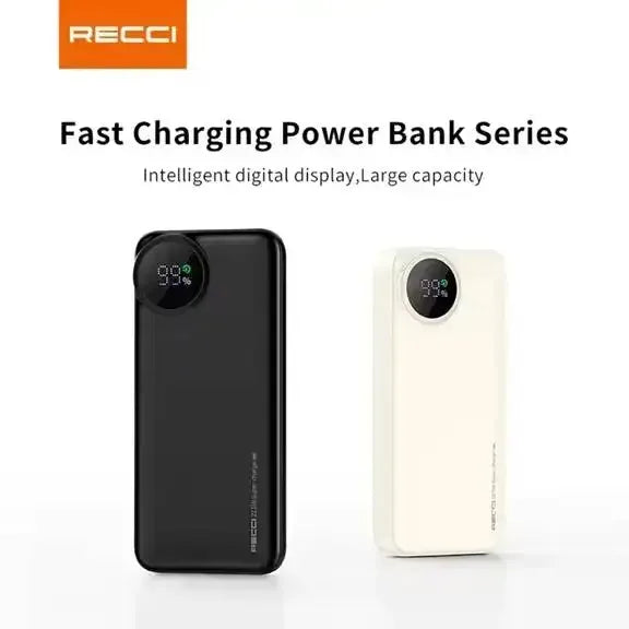 Recci Fast Charging PowerBank 20000mAH 22.5W RPB-P49 - Three