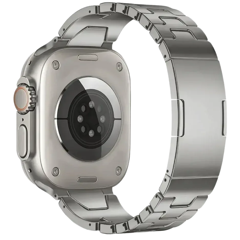 Recci H Steel Watch Band For Apple Watch - Three