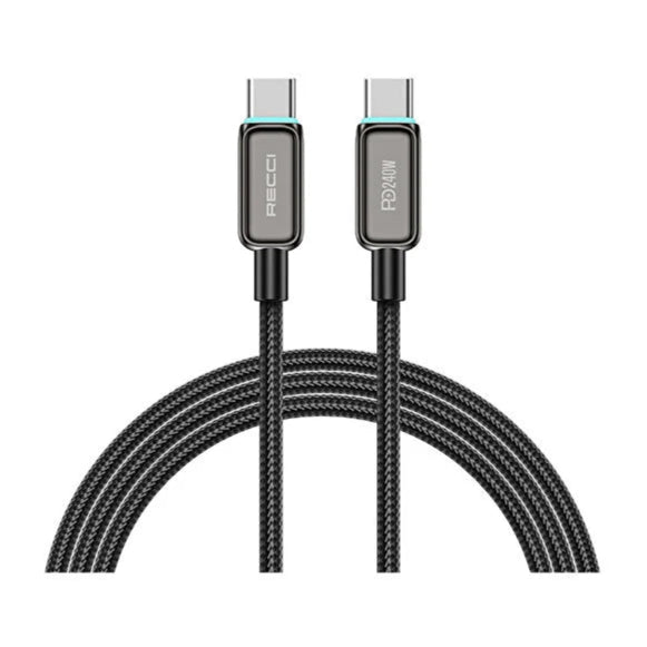 Recci Lamp Display Cable Type-C to Type-C PD 240W RS42CC