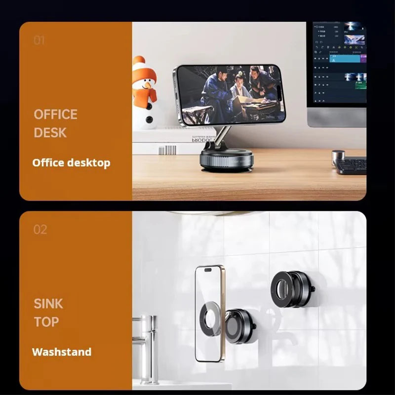 Recci Magnetic Vacuum Suction Phone Holder RZ03