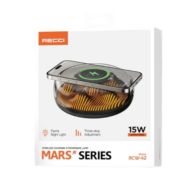Recci Mars Atmosphere Lamp Wireless Charger RCW-42 - Three