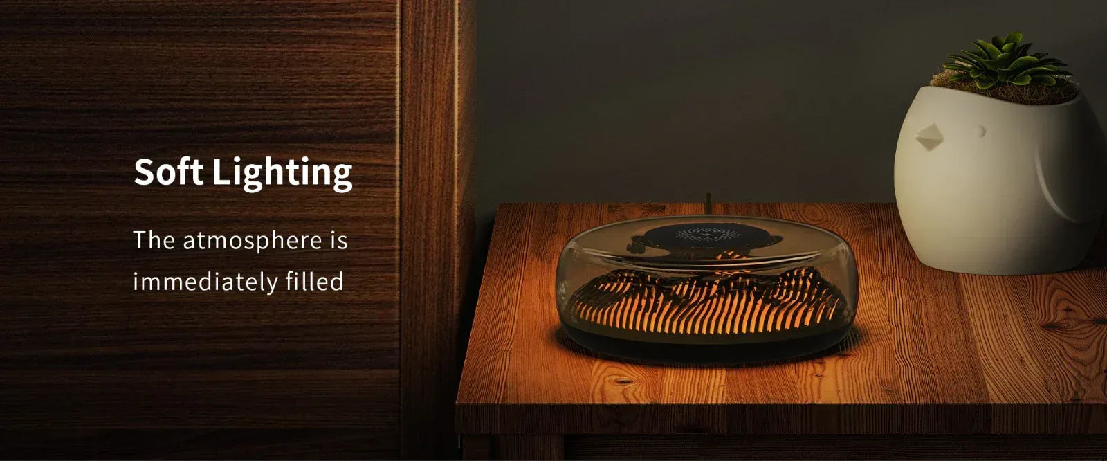 Recci Mars Atmosphere Lamp Wireless Charger RCW-42 - Three