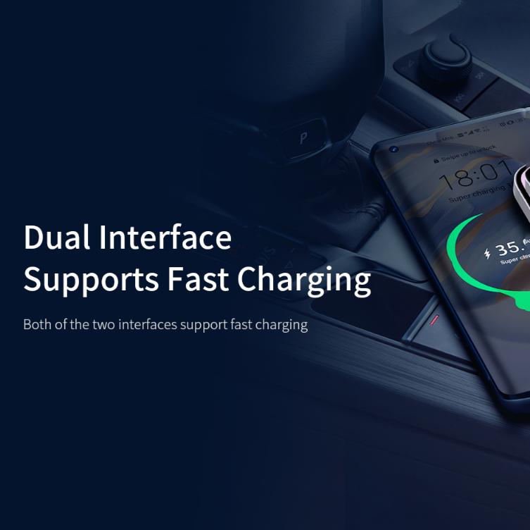 Recci Journey ON-Board 75W Car Charger RCC-N15