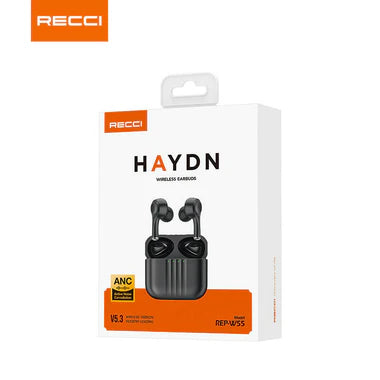 Recci Noise Cancelling Wireless Bluetooth Earbuds REP-W55